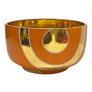 Contemporary Waylande Gregory for Bergdorf Goodman Large Ceramic Bowl For Sale