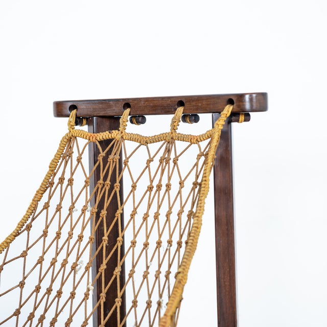 Iconic design from the 1960s The "Jangada" or "Captain" armchair and ottoman, an emblematic model created in 1962. Frame...