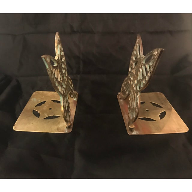 Vintage Brass Butterfly Bookends a Pair Chairish