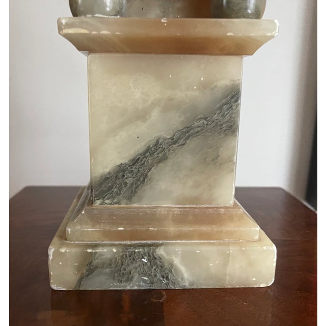 Alabaster MCM Obelisk For Sale In Saint Louis - Image 6 of 9