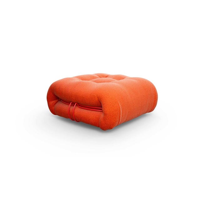 Afra and tobia scarpa soriana puf for cassina a design armchair with soft, generous contours, designed to bring home...