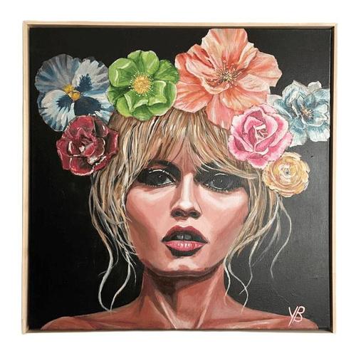 Give your space or exhibition an energetic and meaningful eye-catcher with bb – fleur nocturne, an original acrylic...