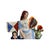 Ceramic Mid 19th Century Staffordshire "Band of Hope" Spill Vase With Woman and Boy For Sale - Image 7 of 8