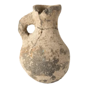 15th Century or Early Pottery Handled Jug Probably Greco-Roman