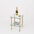 Brass and Glass 2-Tier Side Table or Nightstand from Maison Jansen, France, 1970s For Sale - Image 4 of 14