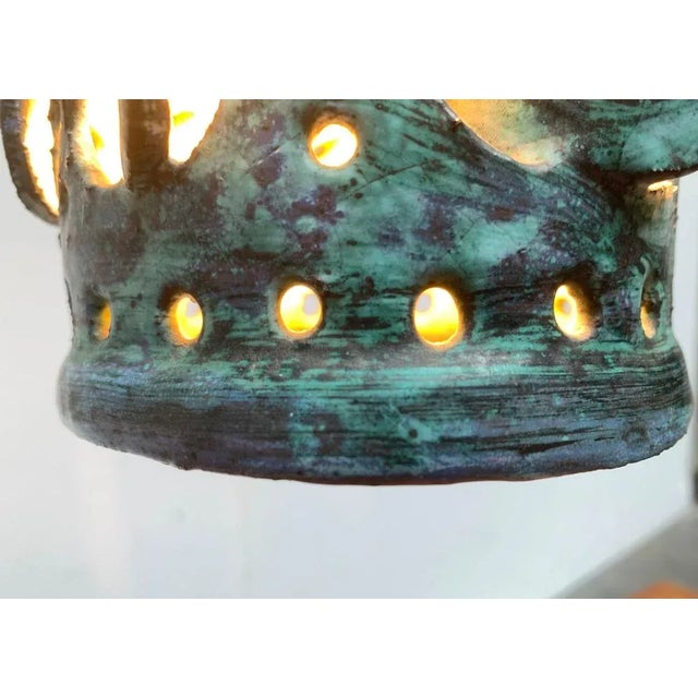 Mid-Century Ceramic Pendant Lamp, 1960s For Sale - Image 17 of 18