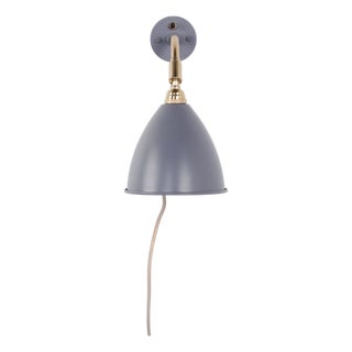 Bestlite BL7 Wall Lamp in Brass and Grey by Robert Dudley Best for Gubi For Sale