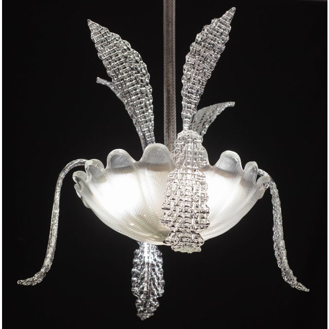 Art Deco Art Decò Murano Glass Leaves, 1950s For Sale - Image 3 of 12