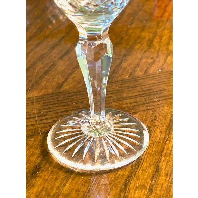 1970s 1970s Stuart Crystal Vintage Sherry or Port Glasses Set 5 Pristine Condition For Sale - Image 5 of 5