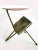 Side Table with Magazine Rack by tokyostory creative bureau For Sale - Image 4 of 5