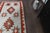 1970s 1970s Vintage Handmade Wool Cotton Beige Orange Runner Rug For Sale - Image 5 of 11