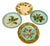 Majolica Plates, France, 1880s, Set of 4 For Sale