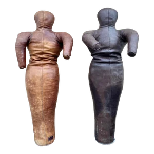 Surrealist Leather Throwing Dummies, Set of 2 (France)