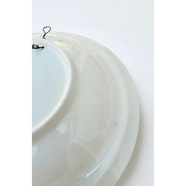 Blue Delft Wall Plate from Royal Goedewaagen, 1950s For Sale - Image 10 of 12