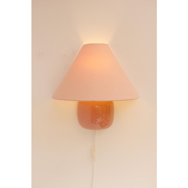 Vintage Scandinavian Wall Sconce in Pink from Ikea, 1980s For Sale - Image 6 of 17