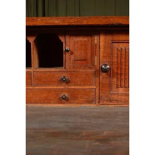 Wood Anglo Indian Teak Secretaire, 1870 For Sale - Image 7 of 12