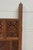 Late 20th Century Vintage Hand Carved Two Panel Teak Room Divider Folding Screen For Sale - Image 5 of 14