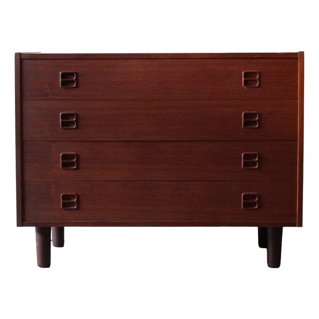 Vintage Danish Chest of Drawers in Teak, 1960s For Sale