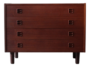 Vintage Danish Chest of Drawers in Teak, 1960s