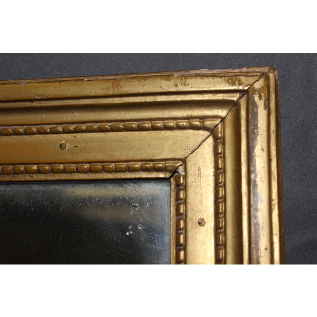 Wood Louis XVI Mirror in Giltwood, 1700s For Sale - Image 7 of 11