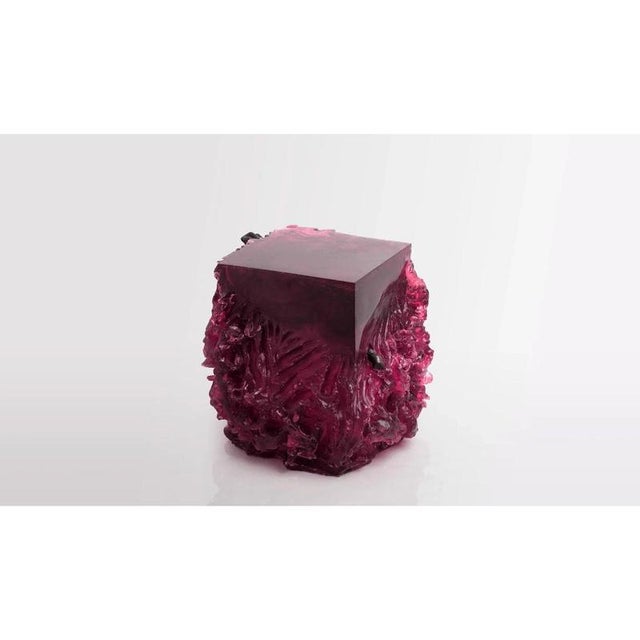 Plastic Side Table from Eduard Locota For Sale - Image 7 of 10