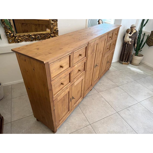 Rustic Shop Chest in Wood For Sale - Image 5 of 18