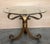 Hollywood Regency Mid 20th Century Hollywood Regency Gilt French Iron Cocktail Table For Sale - Image 3 of 18