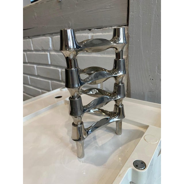 Modular Candleholders from BMF Nagel, 1970s, Set of 4 For Sale - Image 17 of 17