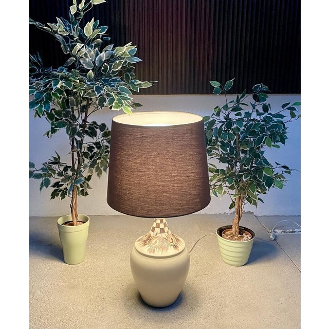 Large Ceramic Table Lamp by Bjorn Wiinblad for Rosenthal Studio Line, 1960s For Sale - Image 11 of 16