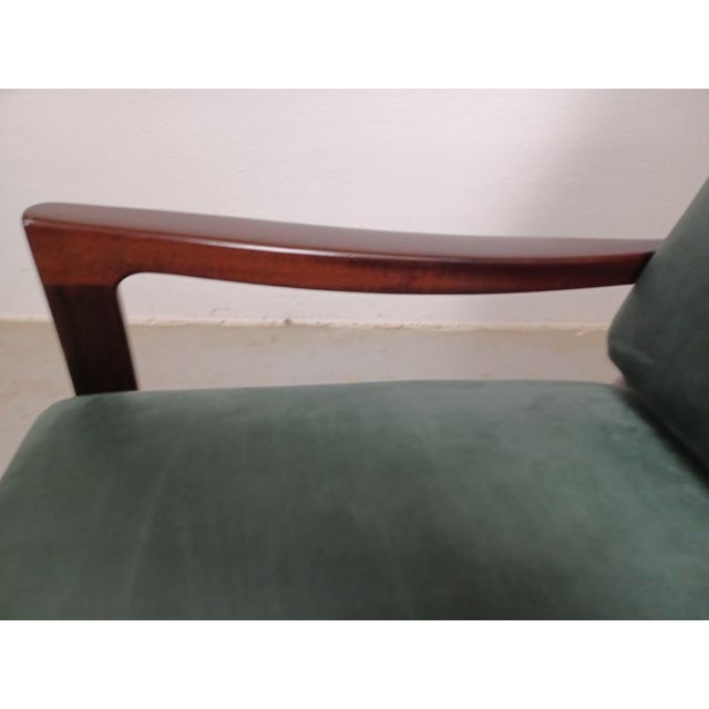 Mahogany Lounge Chair by Ole Wanscher, 1960s For Sale - Image 10 of 11