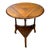 This unusual and stunning side table is a masterclass of English Victorian craftsmanship. The triangular top is comprised...