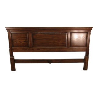 Pennsylvania House Solid Oak King Size Headboard For Sale