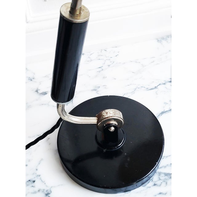 Bauhaus Desk Lamp by Christian Dell for Koranda, Austria, 1930s For Sale - Image 9 of 11