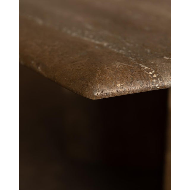 Vintage Travertine Coffee Table, 1970s For Sale - Image 10 of 18