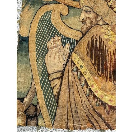 Antique Aubusson Tapestry, 1600s For Sale - Image 13 of 18