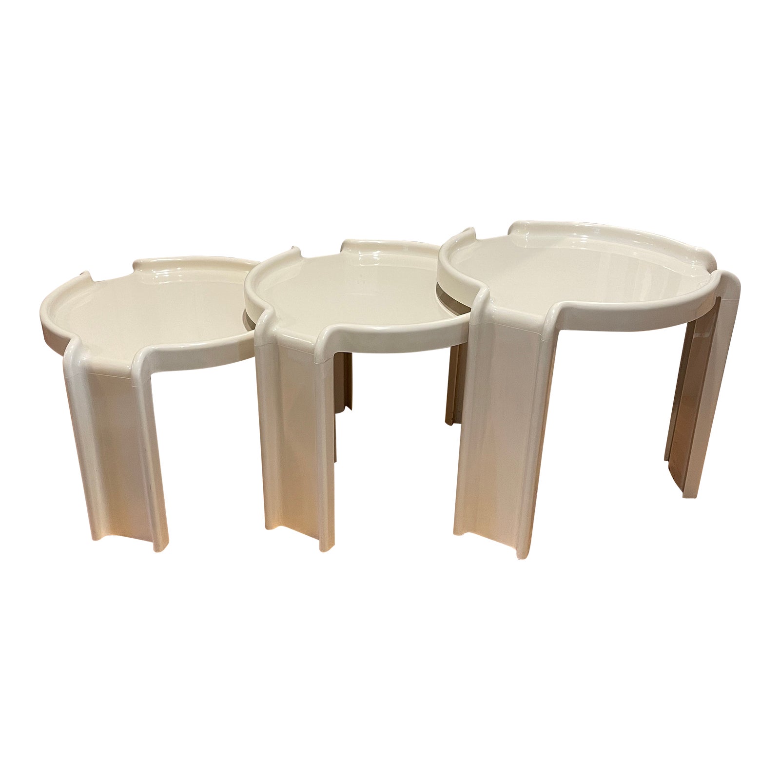 1960s Kartell Nesting Tables by Giotto Stoppino Set of 3 Chairish