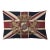 Union Jack Crest Large Tapestry Cushion With Feather Filler - 45x70cm (18”x27”) For Sale
