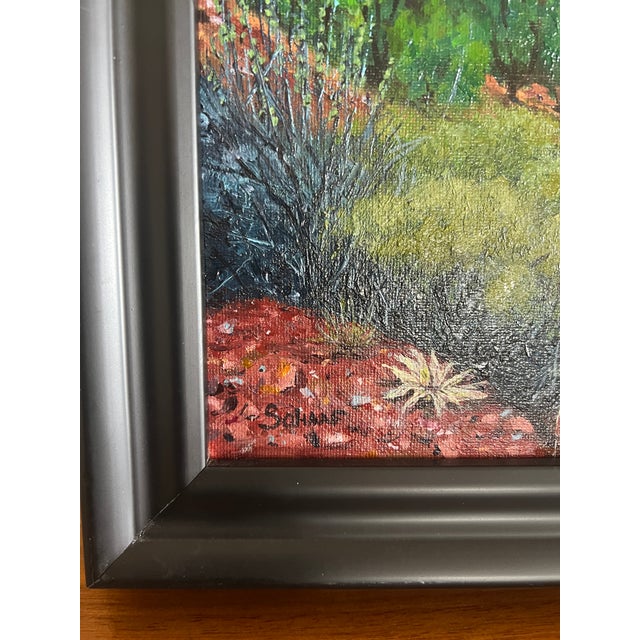 2020s Sunlit Zion Cliffs Original Painting by Steve Schaaf For Sale - Image 5 of 7