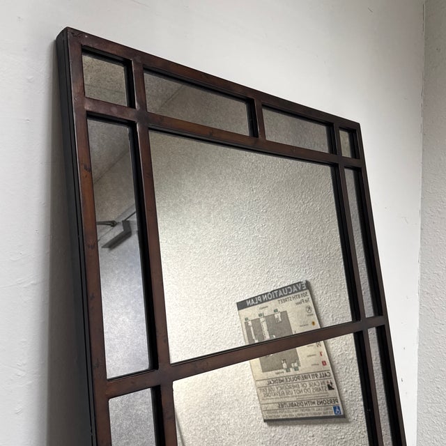 2010s Uttermost Atticus Leaner/ Wall Mirror For Sale - Image 5 of 12
