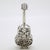 Vintage Italian Handmade Genuine Silver Classic Guitar Figurine Miniature, Made by Arpa Silversmith in Tuscany For Sale - Image 6 of 10