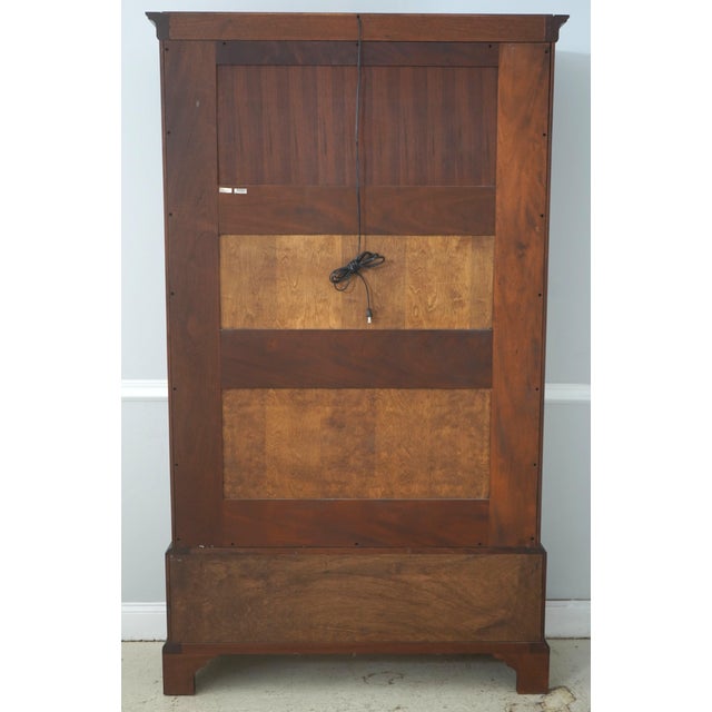 Stickley Colonial Williamsburg Mahogany 2 Door Bookcase For Sale - Image 15 of 18