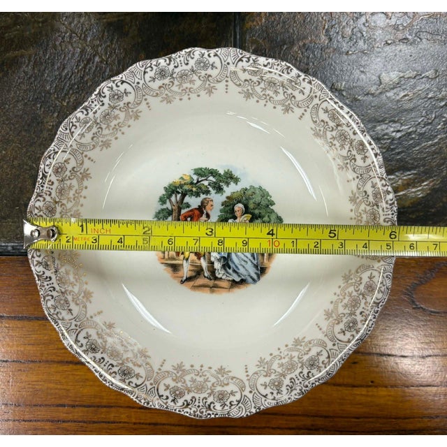 Vintage Chantilly by Sebring Pottery Set - 22k Gold Filigree - 26-Piece For Sale - Image 14 of 14