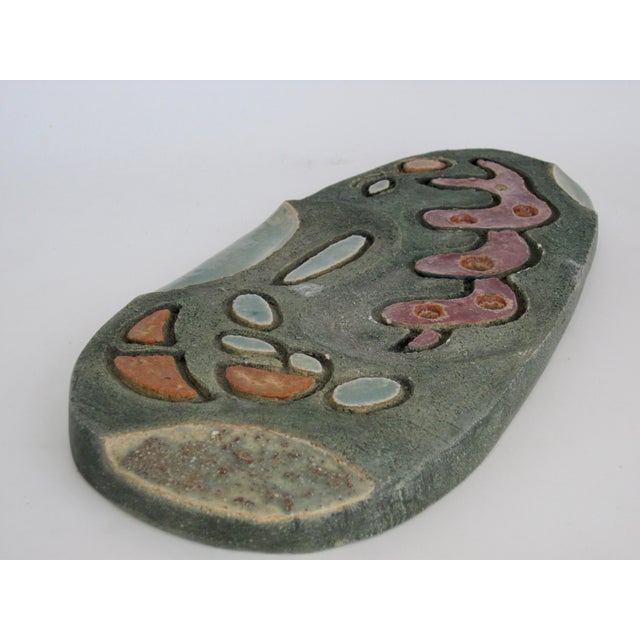 Ceramic 1960s Studio Made Biomorphic Ceramic Sculpture For Sale - Image 7 of 12