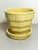 McCoy Pottery Small "Yellow" Mid-Century Flowerpot and Saucer For Sale In Los Angeles - Image 6 of 6