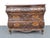 Wood French Heavy Carved Large Nightstands Commodes Small Dressers Chests a Pair 6459 For Sale - Image 7 of 18