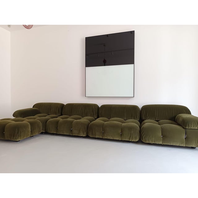 1970s Modular Sofa by Mario Bellini for B&B Italia, 1970s, Set of 5 For Sale - Image 5 of 12