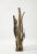 Stunning 1970's brutalist sea grass metal sculpture designed by Silas Seandel "Signed and dated" in vintage original...