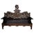 Early 20th Century Spanish Polychromed Hand Carved Oak Settee or Park Bench For Sale - Image 15 of 18