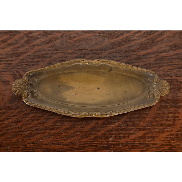 Tiffany Studios New York Bronze Louis XVI Pen Tray For Sale - Image 10 of 10