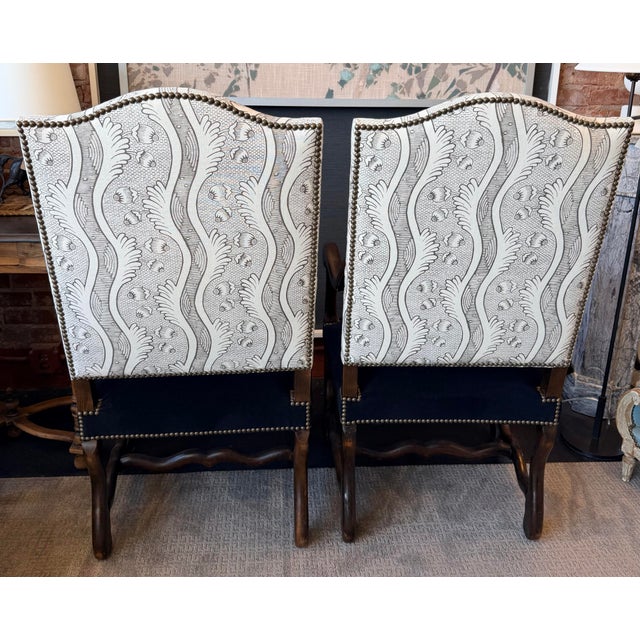 Os de Mouton chairs were first introduced during the reign of Louis XIII, when the emerging middle class, who didn’t live...